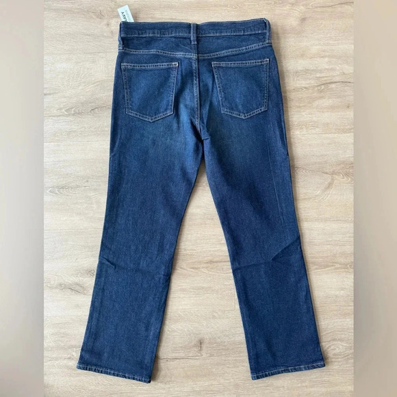 NWT Old Navy girls boot cut jeans SZ 12 Plus Dark wash - Picture 4 of 6